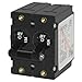 Blue Sea Systems A-Series Black Toggle Double Pole 15A Circuit Breaker