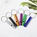 Mabor 12 Stück Trillerpfeife mit Schlüsselanhänger Trillerpfeife laut Notfall Signalpfeife Metallpfeife Passend Strillerpfeife Sportunterricht Sport Survival Pfeife Hundepfeife Schiedsrichter Outdoor