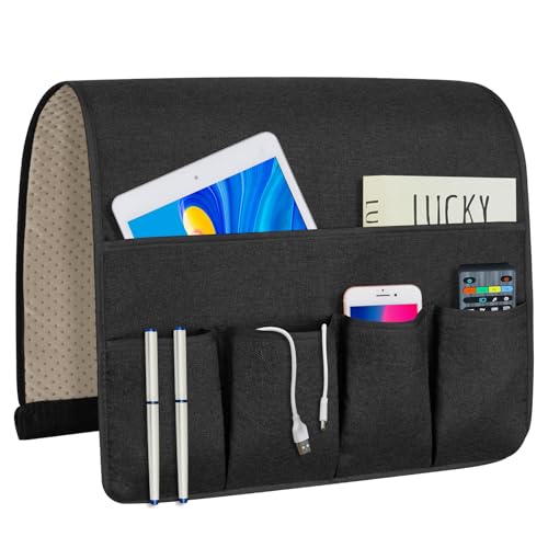 Remote Control Holders for Armchairs, Couch Caddy, Featuring Non-Slip Bases