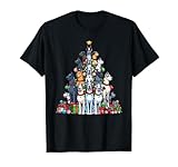 Cute Great Dane Christmas Tree Dog Womens Mens Kids Funny T-Shirt