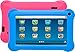 Produktbild Denver Tablet-PC 'TAQ-70352' (Kido'z Software, 1GB RAM, Android 8.1), Schwarz mit 2 Bumpern Pink & Blue