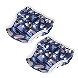 Baby Swim Diaper Pants, Waterproof Reusable Adjustable Breathable Swim Diaper for Toddlers for Swimming Lesson Bathing Polyester Age Range 0 to 2 Years (T16)