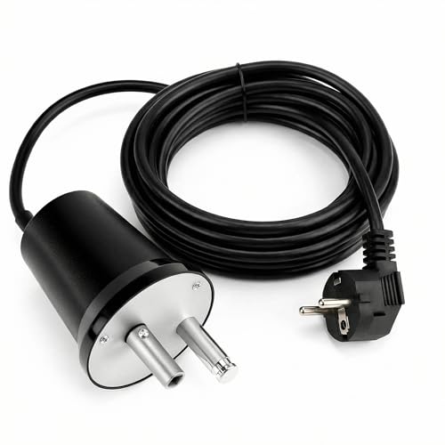 QWORK Moteur de Rôtissoire Électrique FD801B pour Barbecue - Silencieux, Compact, Jusqu'à 6 kg