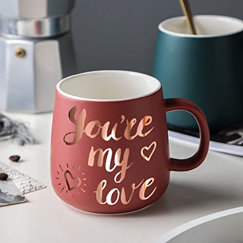 Image of Rose Gold Permanent Vinyl Roll 12 inch x 12FT - Lya Vinyl Metallic Outdoor Permanent Vinyl - Adhesive Vinyl Roll for Home Decor, Party Decoration, Mug, Window
