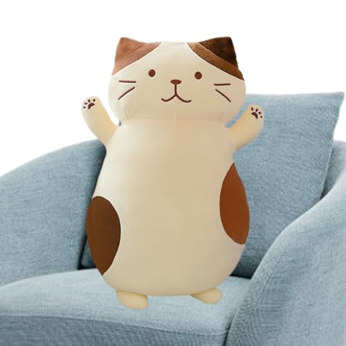 猫のぬいぐるみ | 柔らかい癒しのおもちゃ - 漫画風動物人形 - 勉強用・子供部屋用・車用・ソファ用・ベッド用・子供向け・ティーンズ向け・大人向け・コレクター向け・ファン向け・遊び時間用・就寝時用・保育園用・旅行用・誕生日用・休日用