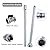 G-Sunny All-Metal RV Toilet Wand with Shut-Off Valve, RV Black Tank Cleaner Wand with 360 Degree Swivel Adapter and Power Nozzle, for Cleaning Sediment
