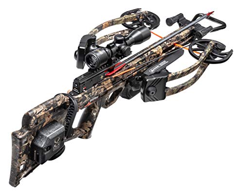 Wicked Ridge RDX 400 Crossbow with ACUdraw, Multi-Line Scope, Package
