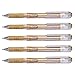 Produktbild PENTEL Gel-Tintenroller K230M Hybrid Gel Grip DX Gold, 5 Stück