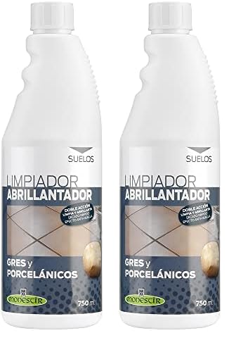 Monestir Limpiador Abrillantador para Gres y Porcelánicos, Gama City (Paquete de 2)