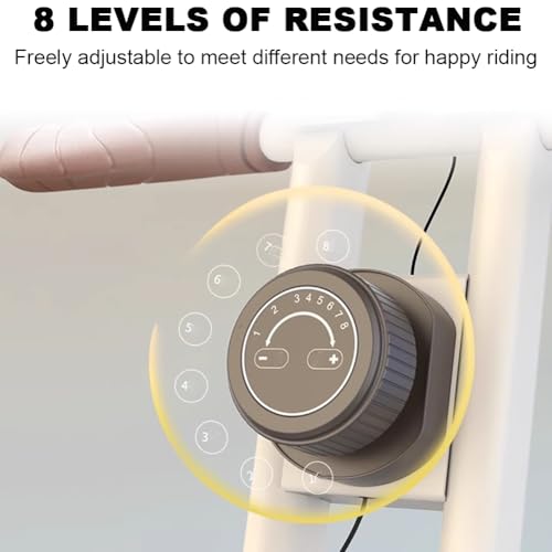 Entrenador de piernas con pedales ajustable, 8 niveles miniatura 4