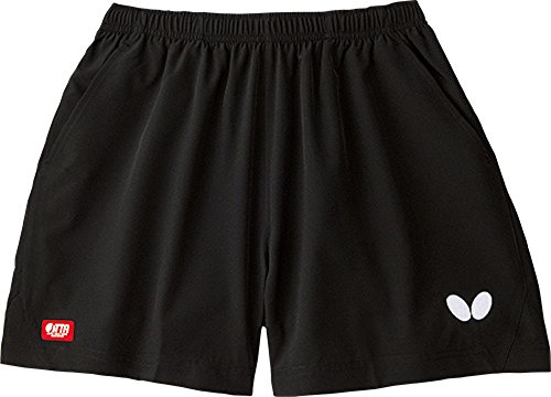 バタフライ 男女兼用 卓球 ファルサルト パンツ 51900 ブラック L