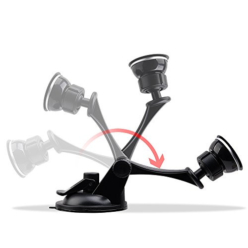 Dream Wireless Universal Car Mount Holder for GPS/iPhone/PDA/Mobile Phone/MP4 - Retail Packaging - Black - Thumbnail 3