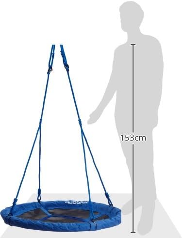 Hudora Unisex Adult Nest Swing - Blue, 90 cm