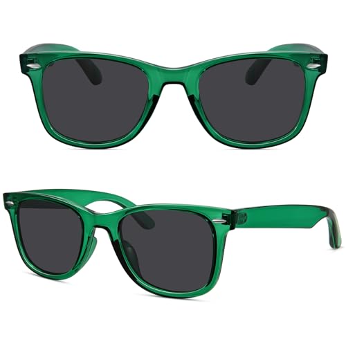 Image of MEETSUN Polarized Sunglasses for Women Men Classic Retro Square Frame Driving Sun Glasses UV Protection