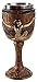 Pacific Giftware Egyptian Goddess Isis Open Wing Golden Wine Goblet Stainless Steel Liner 6oz