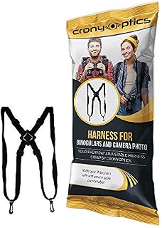 Cronyoptics Comfortable Bino Harness - The Binocular Harness Strap is Light-Weight - Easy