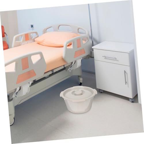 Chaise de toilette en PP robuste 80 kg avec isolation des odeurs supérieure