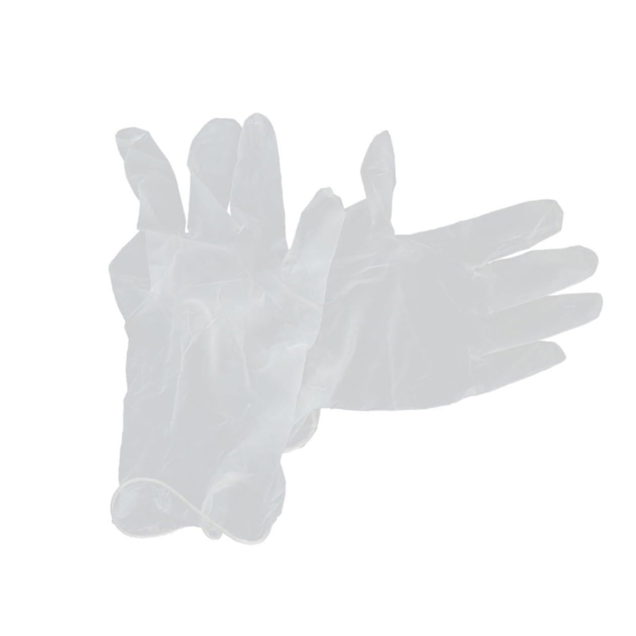 Uonlytech Food Gloves 80pcs Disposable Pvc Gloves Household Cleaning Alternative No Elastic