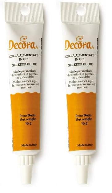 Decora 9261670 Pegamento Alimentario 15 G Decora (Paquete de 2)