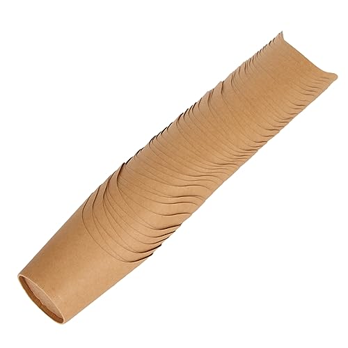Fockety 50 Uds. Tazas para Aperitivos, Caja de Palomitas de Maíz Marrón de Papel Kraft para Fiesta para Llevar, Soporte para Patatas Fritas para Picnics