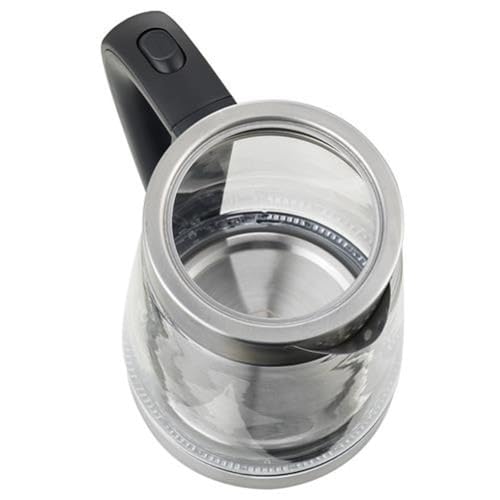 Hervidor Eléctrico 2.5L 110V Acero Inoxidable Negro miniatura 6