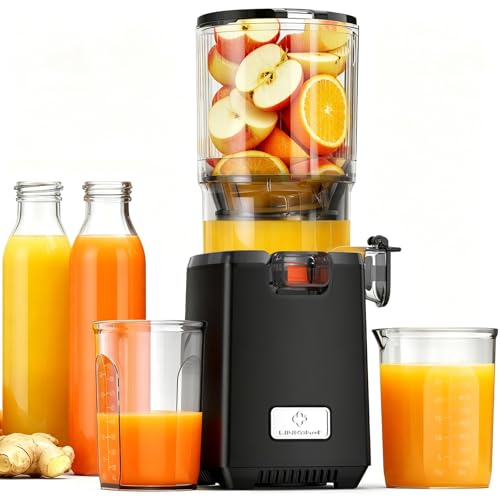 LINKChef Extracteur de Jus Lent à Froid, Ouverture 130...