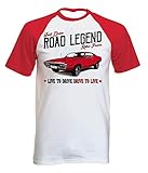 plymouth satellite 1968  Teesandengines Men\'s Plymouth Satellite Red Short Sleeved T-Shirt Size XLarge