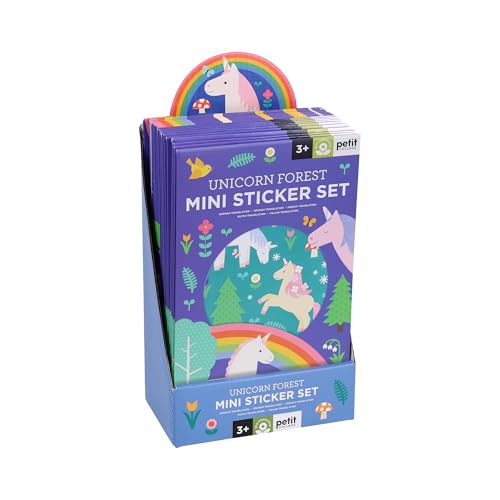 Mini sticker set autocollants pour enfants collection forêt enchantée