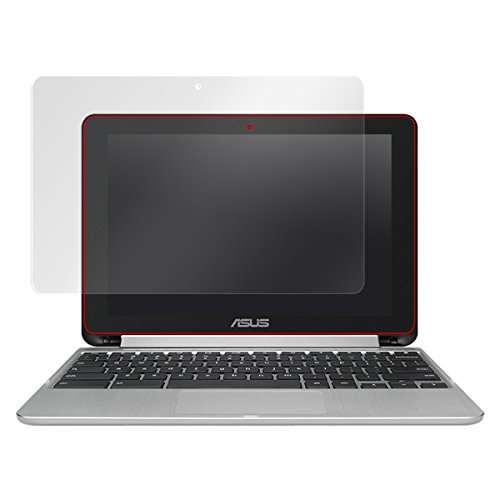 日本製 指紋が目立たない 反射防止液晶保護フィルム ASUS Chromebook Flip C101PA 用 OverLay Plus OLASUSC101PA/2
