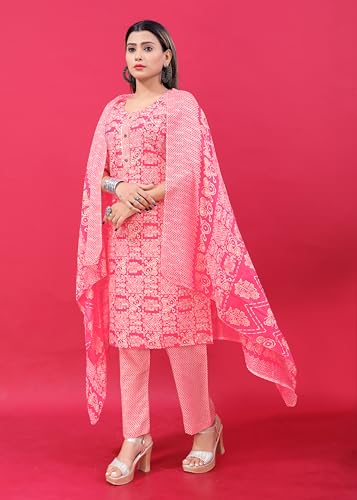 Image of Women's Kurta and Pant Set, Cotton