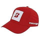 Performance Polyestergewebe Bridgestone Golf Unisex Kuchar Cap - Rot
