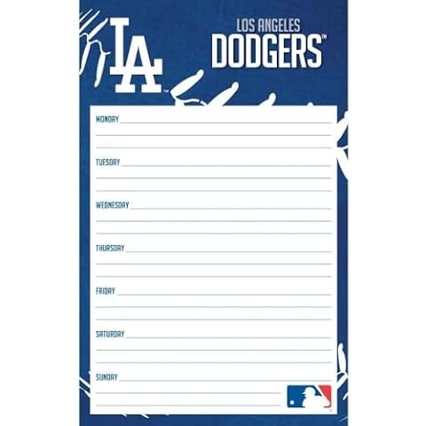 Turner Sports Los Angeles Dodgers Jumbo Planner (8135012) Cover