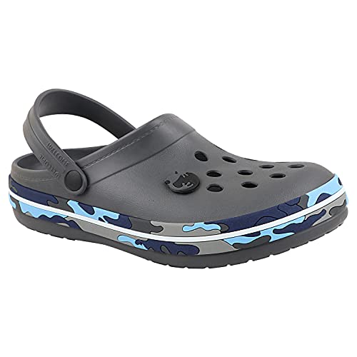 Image of NEOZ Men's Casual Clogs /Sandals with Adjustable Back Strap for Adult | Comfortable & Light Weight | Stylish & Anti-Skid | Waterproof & Daily Flipflops