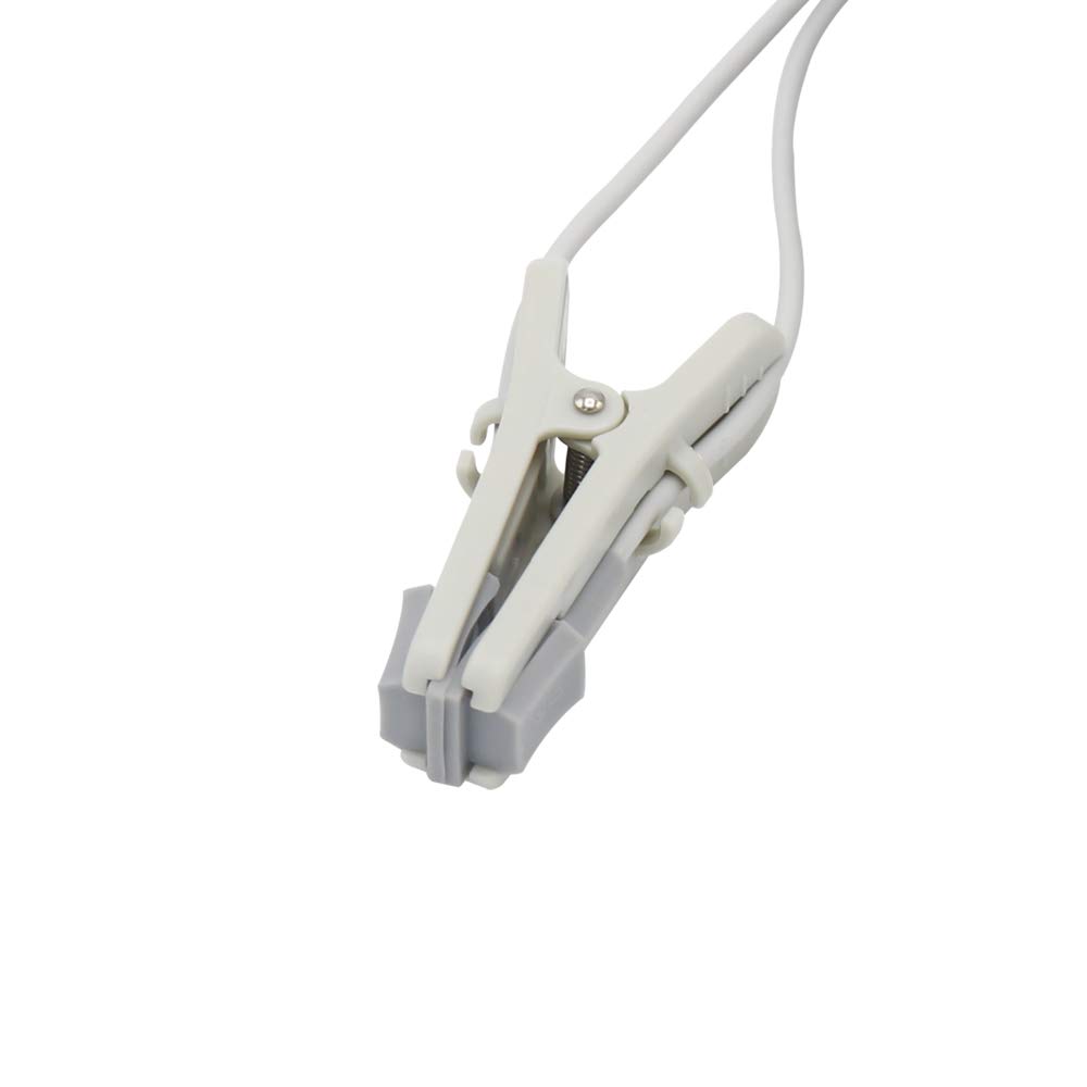 Sino-k Compatible GE-Datex Ohmeda reutilizable Spo2 sensor animal oreja lengua clip tecnología Nellcor 10 pies 11 pines conector aprobado por la FDA/CE
