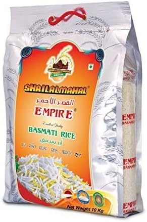 Empire Basmati Rice (Most Premium), 10 lbs / 180 oz