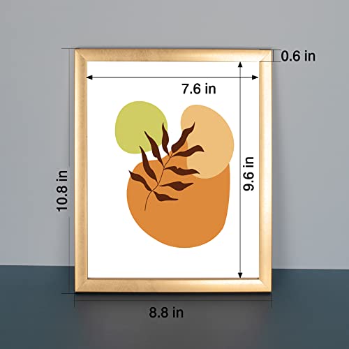 Annecy 8X10 Picture Frames 4 Pack, Distressed Gold Rustic Photo Frame With Real Glass, For Wall Mounting & Tabletop Display, 8 By 10 Picture Frames Set Of 4 Perfect For Home Decor And Office Decor #TOP2