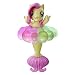 My Little Pony Toy Rainbow Lights Fluttershy -- Floating Water-Play Seapony Figure with Lights, Kids Ages 3 Years Old & Up