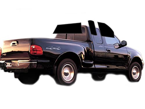 Autotek Corp. PreCut All Sides+Rear Window Film Any Tint Shade% for Ford F150 Extended Cab 1997-2003