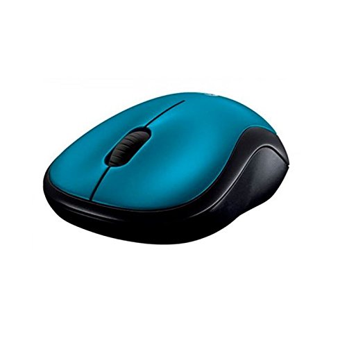 Image of Logitech M185 Wireless Mouse, 2.4GHz with USB Mini Receiver, 12-Month Battery Life, 1000 DPI Optical Tracking, Ambidextrous, Compatible with PC, Mac, Laptop - Blue (Pack of 4)
