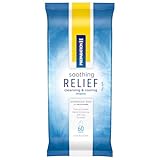 Preparation H Soothing Relief Cleansing & Cooling Wipes, Aloe and Witch Hazel Wipes for Butt Itch Relief - 60 Count