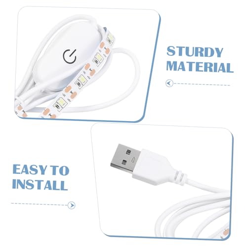 Tira de luces LED USB para máquina de coser 2 piezas miniatura 3
