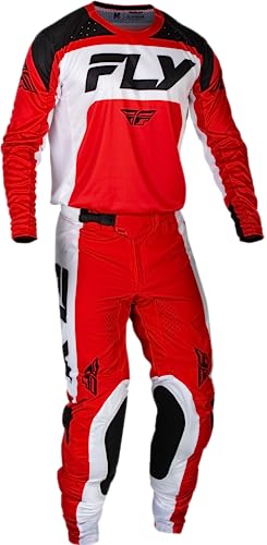 Fly Racing Men's Lite Adult Motocross & Mountain Bike Jersey + Pant Gear Set - For Dirt Bike, MTB, BMX, and Motorcycle Riding