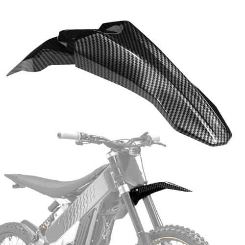 Image of Dirt Bike Front Fender Mud guards Motorcycle Mudguards for Talaria X3 XXX PRO Electric Dirt Bike Imitation Carbon Fiber