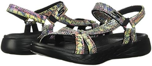 Skechers Women's Performance, On The GO 600 - Boa Sandal, Black/Multi, 9 | Image 7