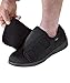 Silvert's Adaptive Clothing & Footwear Men’s Neoprene Extra Wide Ultra Comfort Flex Shoes for Seniors - Black 11