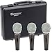 Samson Q6 Dynamic Microphone (3-pack)