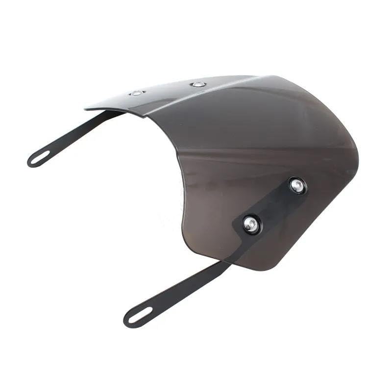Déflecteur de vent moto universel pour phare rond 5-7 pouces et pare-brise ABS
