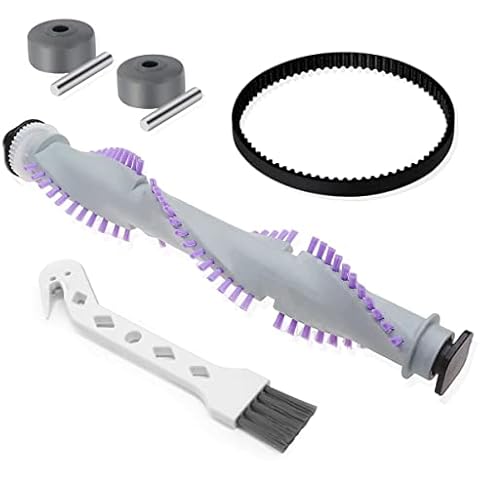 JEDELEOS Brush Roller Replacement Belt for Shark Navigator NV350 NV351 NV352 NV355 NV356 NV356E NV357 NV42 NV22 UV440 Lift-Away Upright Vacuum, Replace Parts 117FFJ with Vacuum Belt and Wheels Cover
