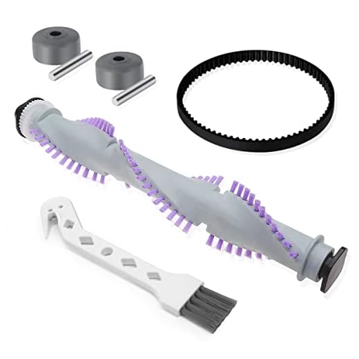 JEDELEOS Replacement Brush Roll for Shark Navigator NV350,NV351,NV352,NV355,NV356,NV356E,NV357,NV42,NV22,UV440 Lift-Away Upright Vacuum, Replace Parts 117FFJ, with Vacuum Belt and Wheels