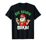 Six Seven 67 Christmas 6 7 Bruh Boys Kids 6-7 Meme Youth T-Shirt